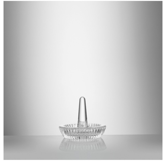 Waterford Clear Crystal Ring Stack Holder - Picture 3 of 7
